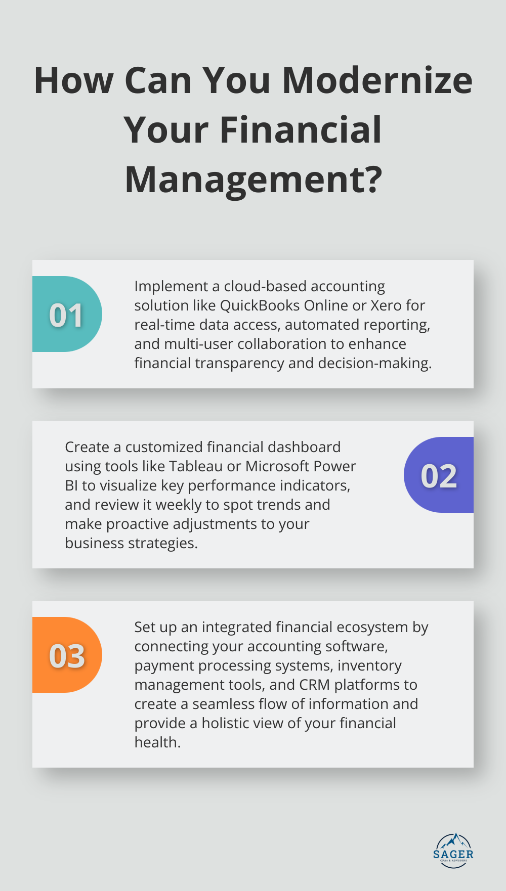 Infographic: How Can You Optimize Your Financial Management? - clarity financial management