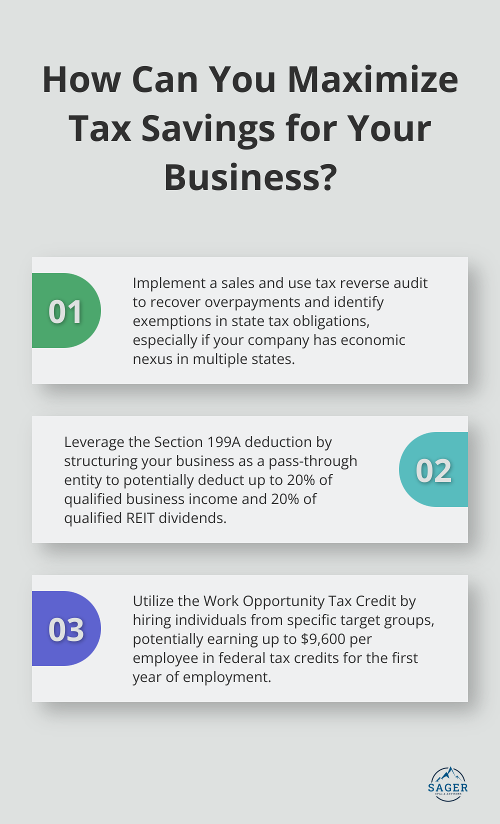 Infographic: How Can You Maximize Tax Savings for Your Business?