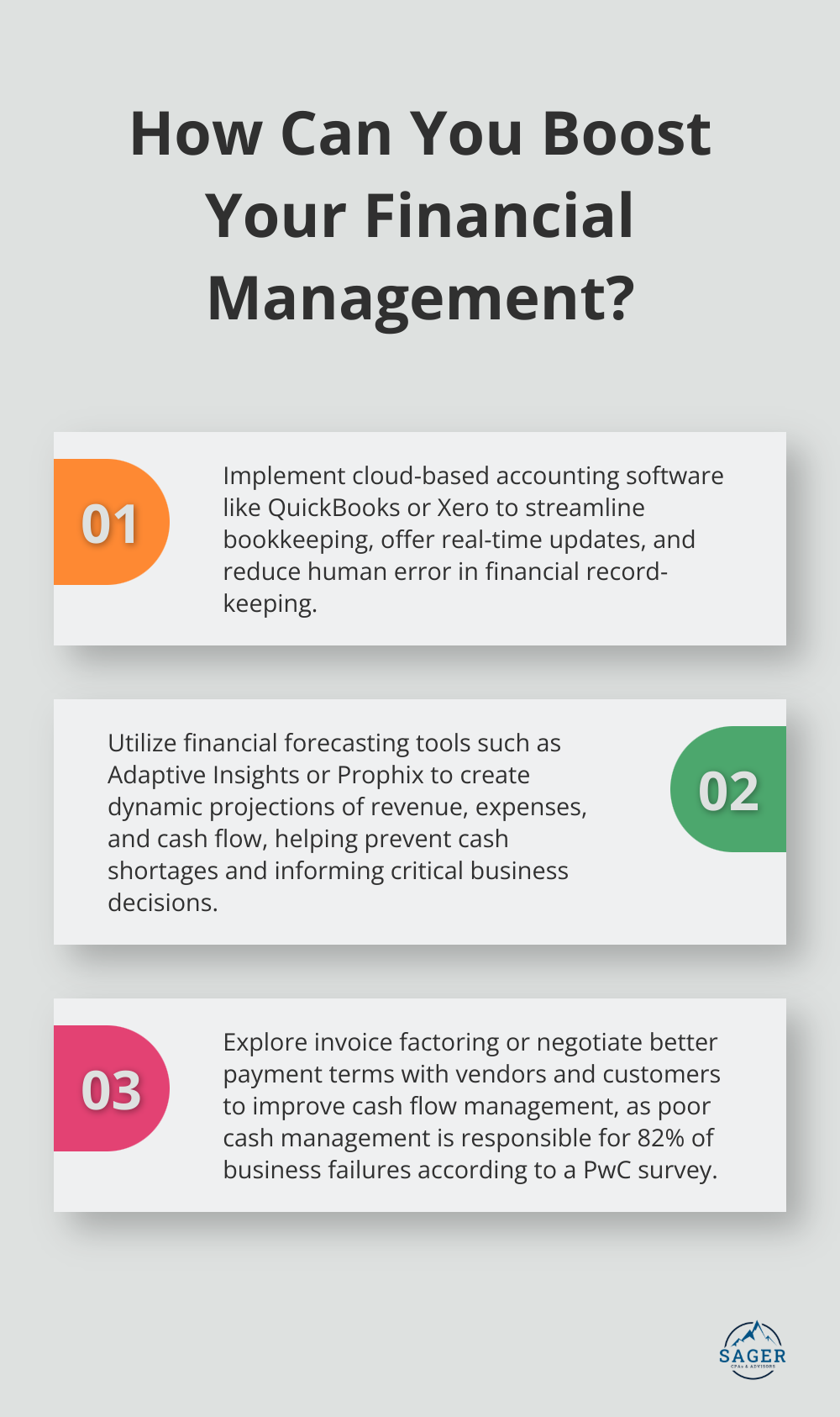 Infographic: How Can You Boost Your Financial Management?
