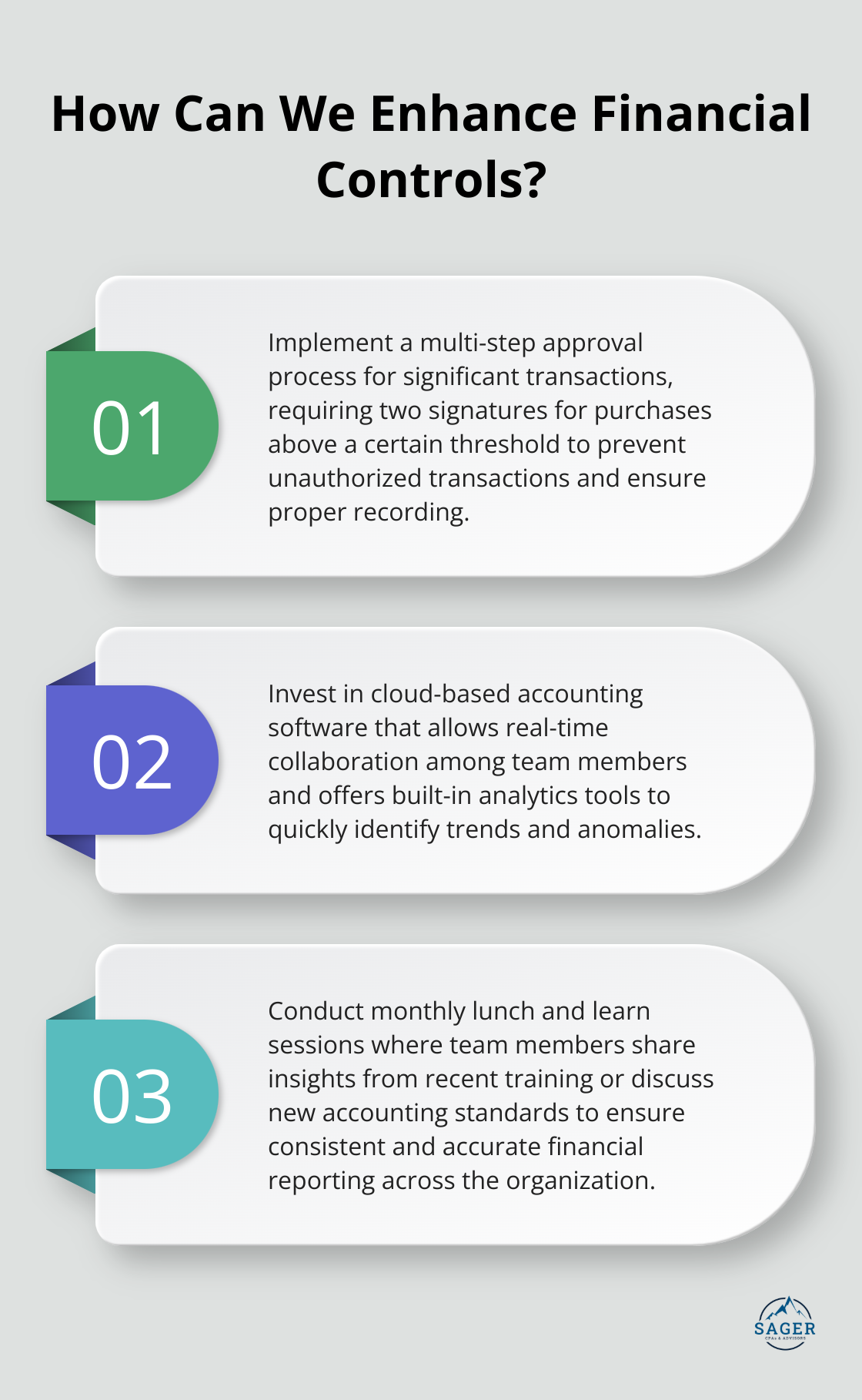 Infographic: How Can We Enhance Financial Controls?