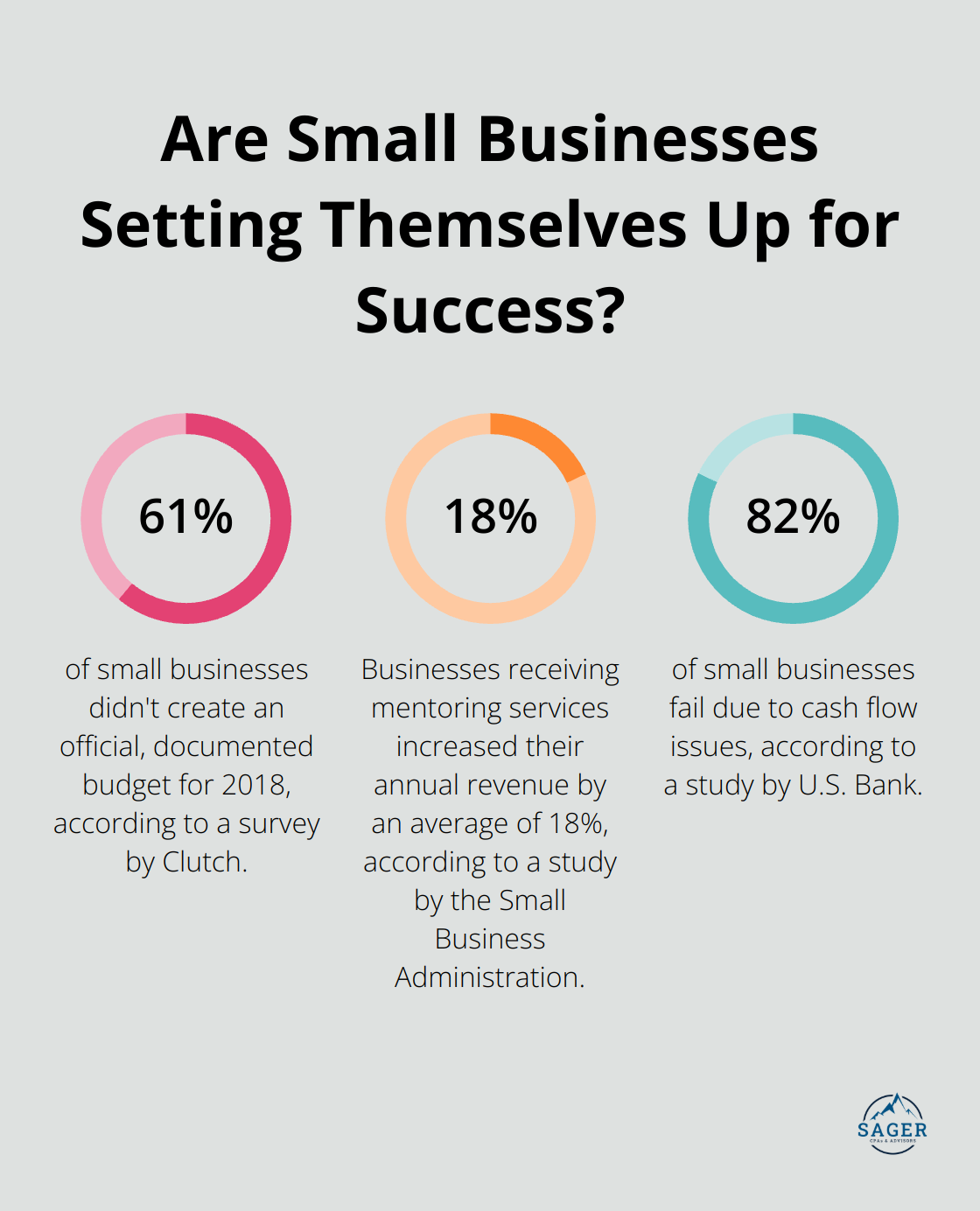 Infographic: Are Small Businesses Setting Themselves Up for Success? - accounting services for small business