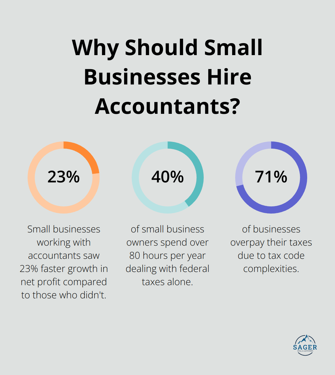 Infographic: Why Should Small Businesses Hire Accountants? - accounting and small business