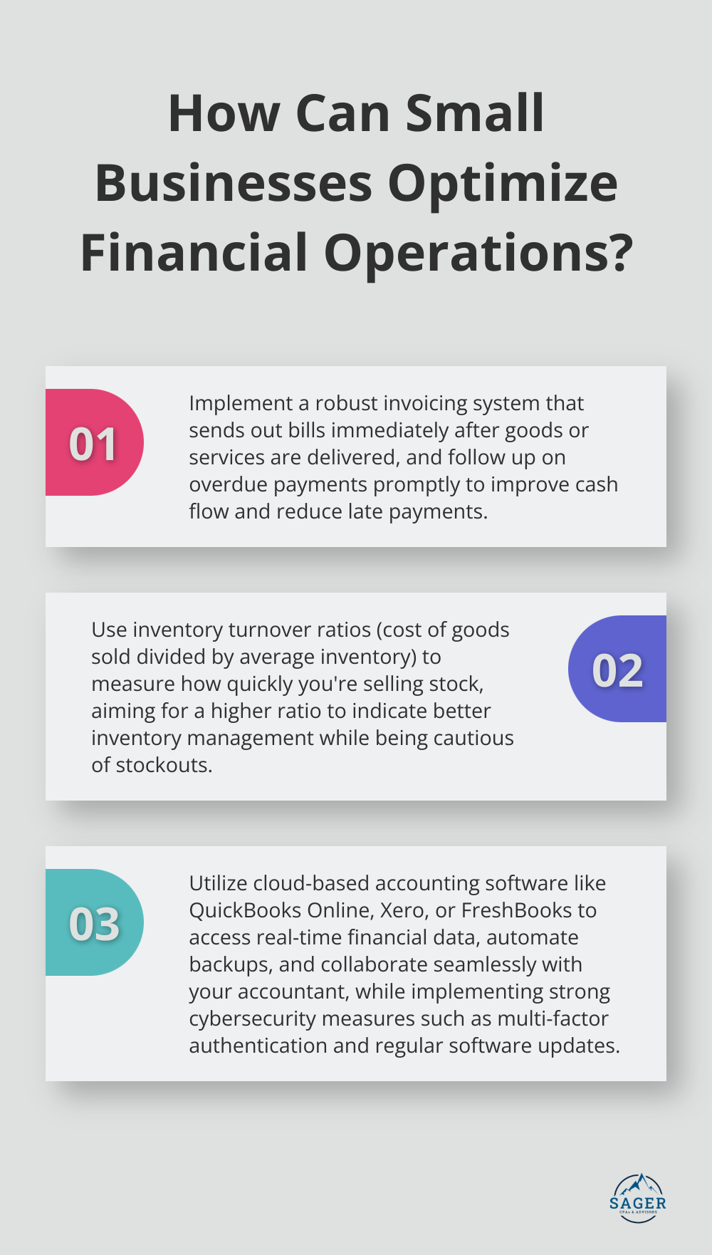 Infographic: How Can Small Businesses Optimize Financial Operations?