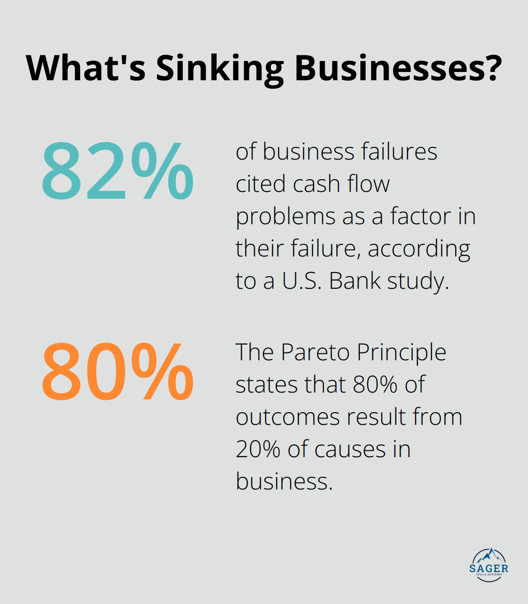 Infographic: What's Sinking Businesses? - questions to ask a cpa for a small business