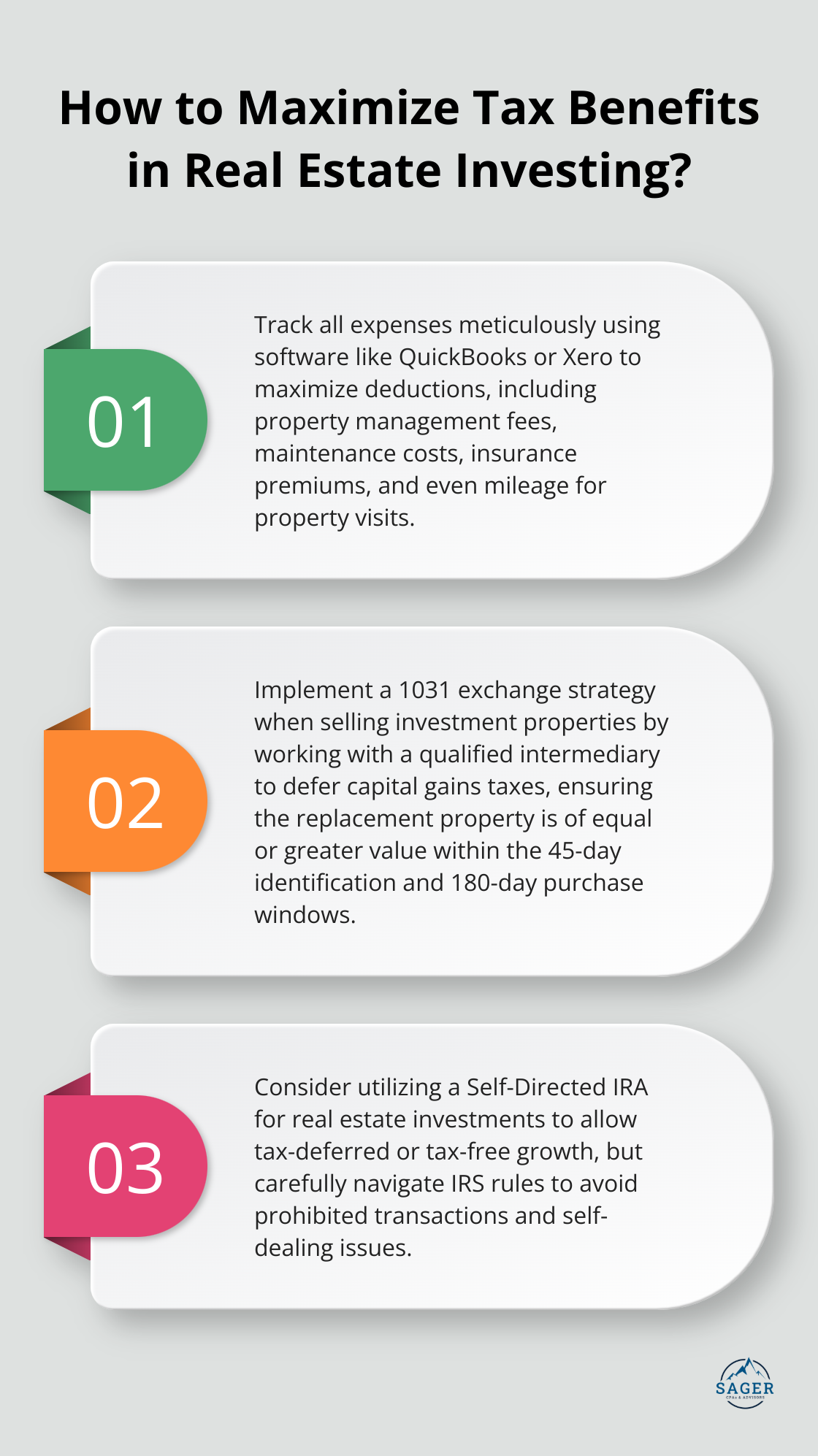 Infographic: How to Maximize Tax Benefits in Real Estate Investing?