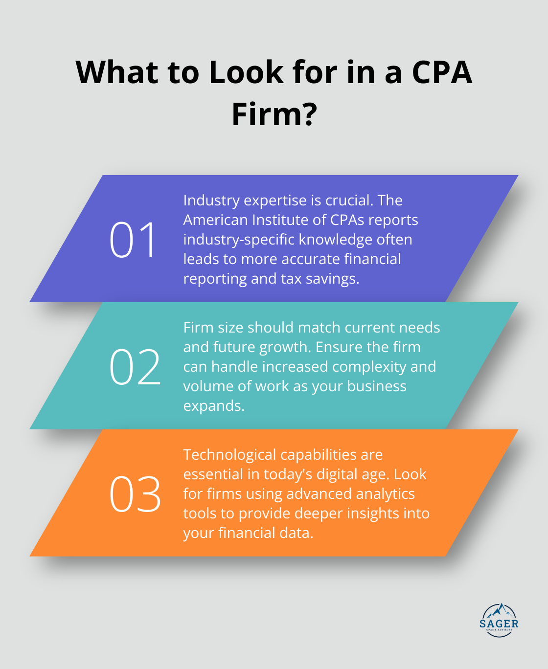 Infographic: What to Look for in a CPA Firm? - small business cpa firm
