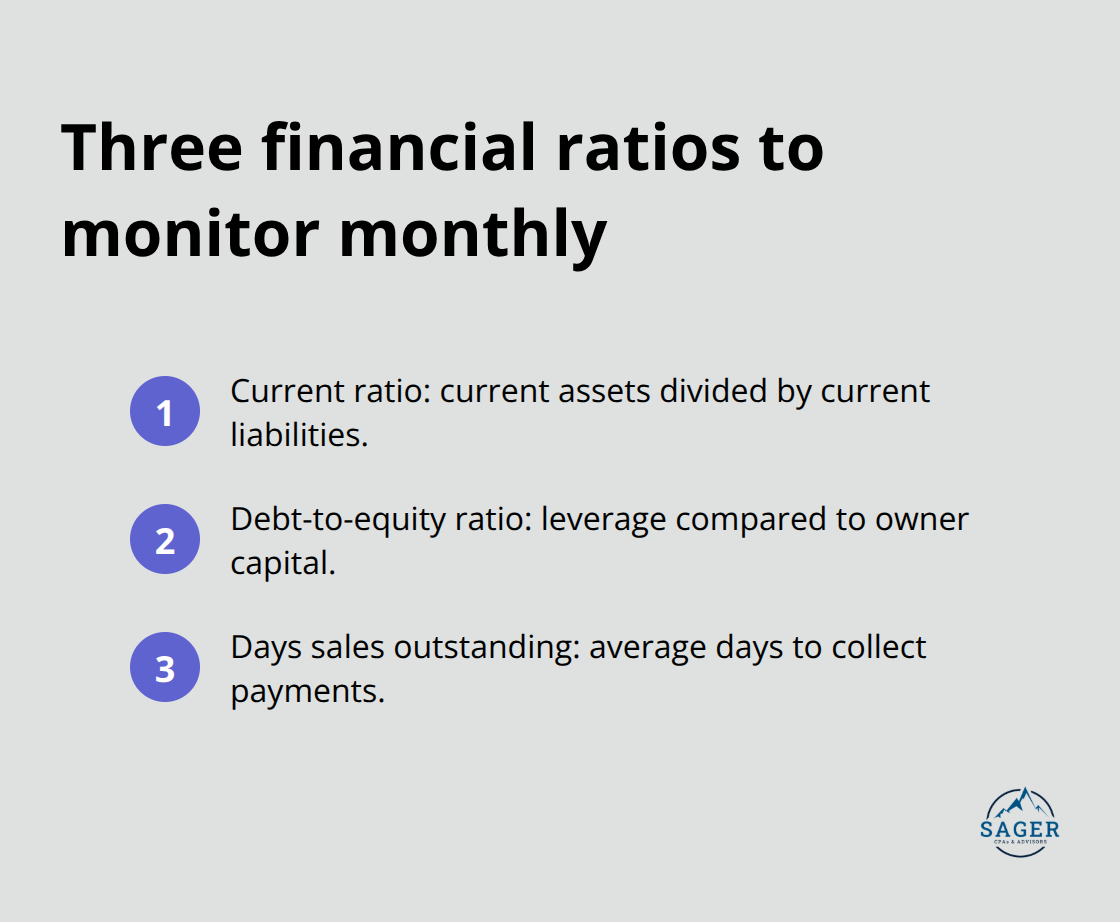 Key small-business financial ratio checklist - financial risk management