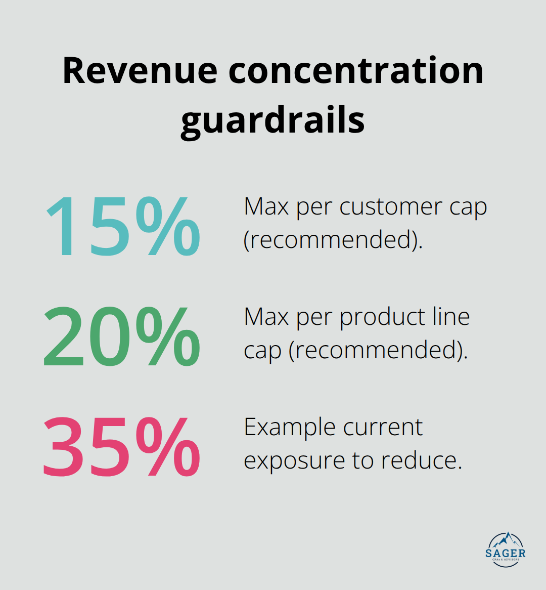 Target concentration thresholds and example exposure