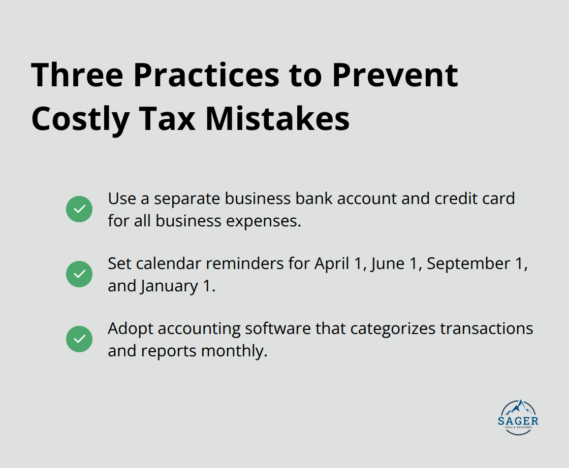 Checklist of three foundational practices to avoid common tax mistakes - Tax relief for professionals