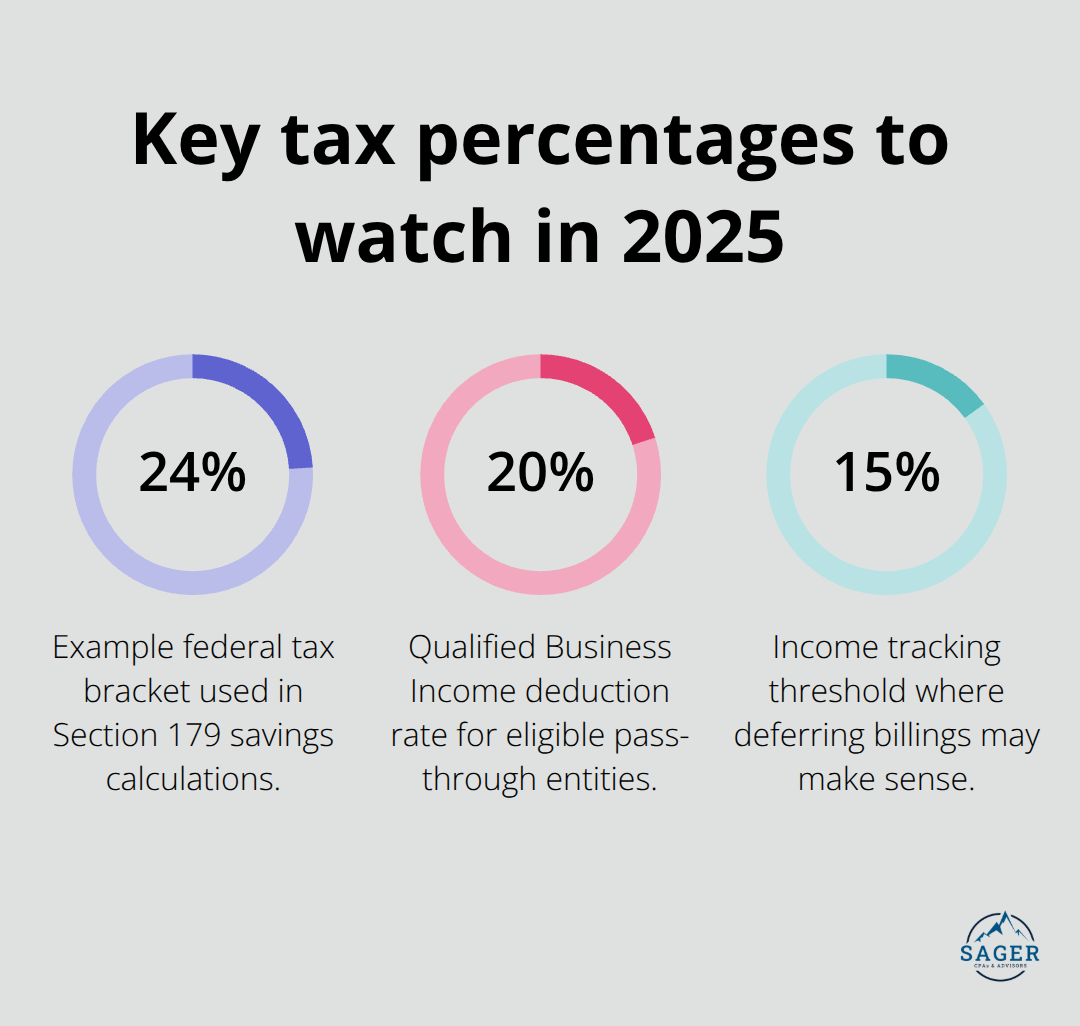 Three tax-related percentages U.S. business owners should monitor - tax optimization for businesses
